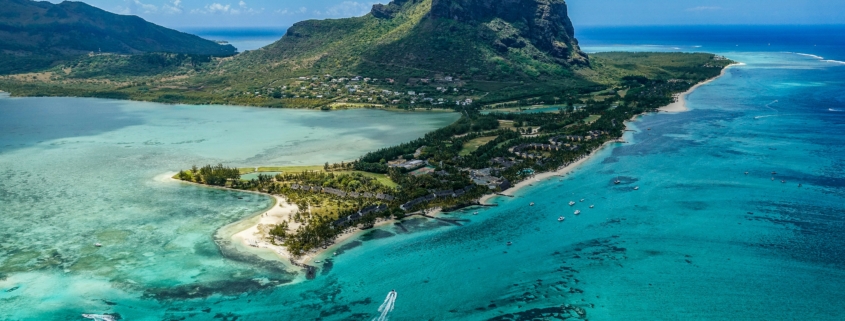 Vue sur l'Île Maurice — site de production Assistance Virtuelle, secrétariat externalisé francophone