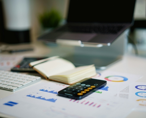 Calculatrice et documents de facturation pour service de secrétariat externalisé