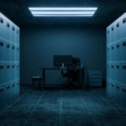 Données clients et outils d’IA : risques de confidentialité Professionnel utilisant un outil d’IA avec des données clients confidentielles